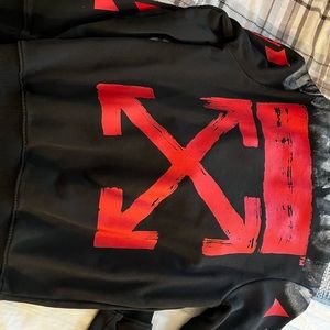 Hoodie champion/off-white